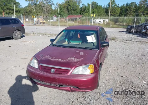 2003 Honda Civic Lx z USA, uszkodzony, nr VIN 1HGES16523L010459
